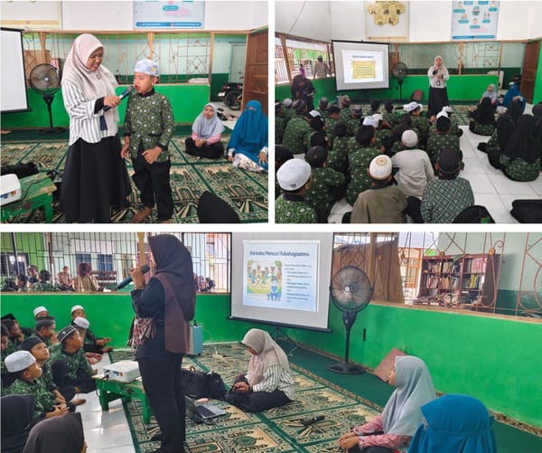 Merawat Harapan Anak-anak, BNN Kota Palangka Raya Hadir Semangati Murid MI Terpadu Berkah