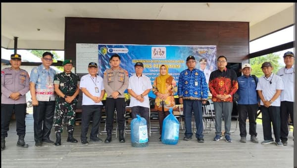 Momentum HUT Kota, Pemkot Palangka Raya Titipkan Harapan Keberlanjutan di Teluk Kaja