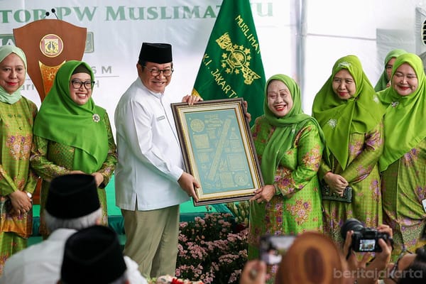 Pramono Anung Resmikan Kantor PW Muslimat NU DKI