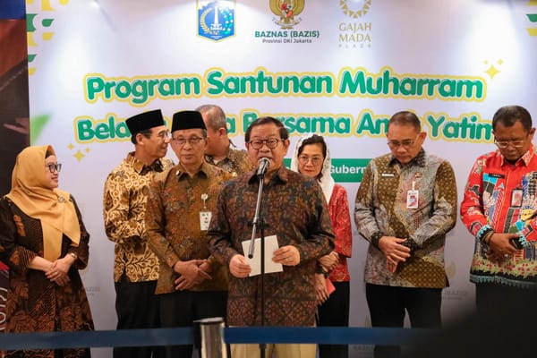 3 Ribu Lebih Anak Yatim di Jakarta Terima Bantuan Pendidikan