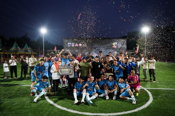 Ribuan Warga Saksikan Turnamen Mini Soccer Piala Wali Kota Jakarta Barat 2026,