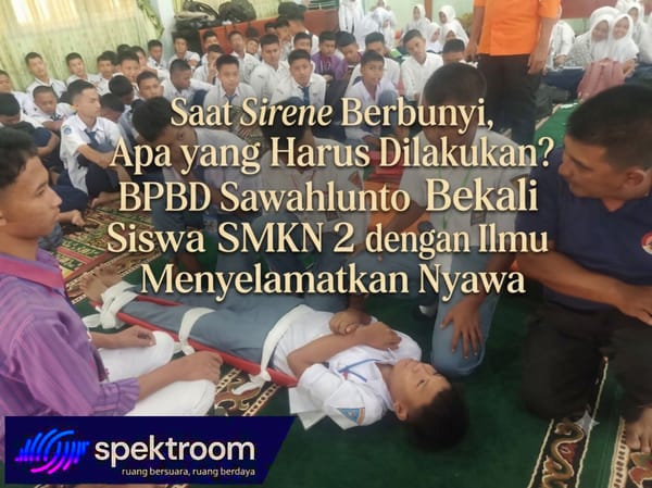 BPBD Sawahlunto Bekali Siswa SMKN 2 dengan Kesiapsiagaan Bencana