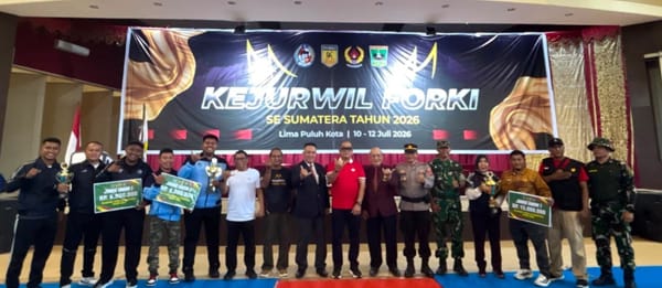 Kejurwil Forki Open se-Sumatera Sukses Digelar, Inkado Sumbar Juara Umum