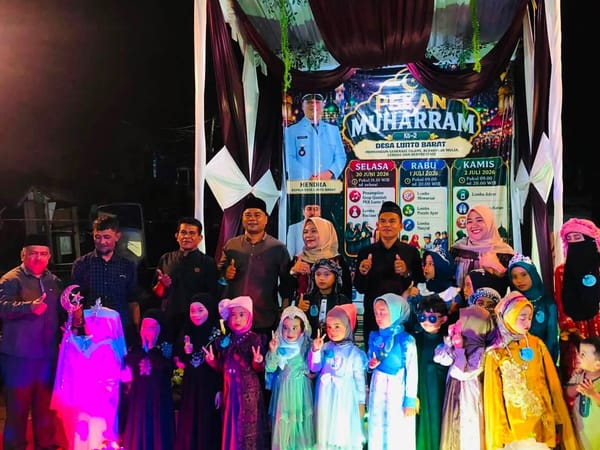 Pekan Muharram Ke II Desa Lunto Barat Resmi Dibuka, Perkuat Ukhuwah Islamiyah dan Pembinaan Generasi Muda