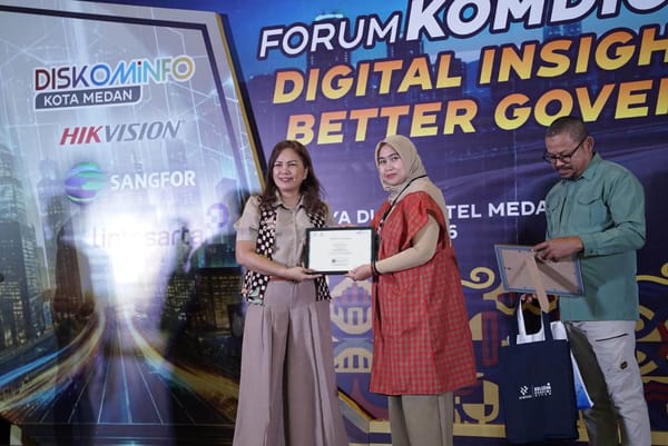 Sawahlunto Borong Tiga Penghargaan Nasional di Forum KOMDIGI APEKSI 2026, Perkuat Komitmen Transformasi Digital