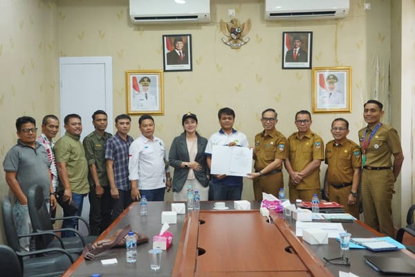 Pemkab Dharmasraya Gandeng 6 Perusahaan Bangun dan Rehab Jalan
