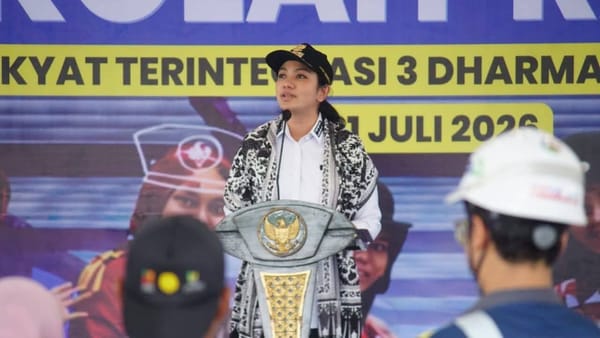 Bupati Dharmasraya Terharu Saksikan 390 Siswa Mulai MPLS di Sekolah Rakyat