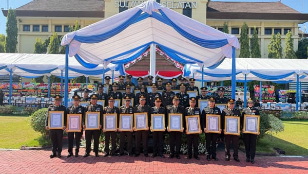 Polres Parepare Raih Penghargaan Kapolri di Hari Bhayangkara ke-80 Terkait  Nilai IKPA Sempurna