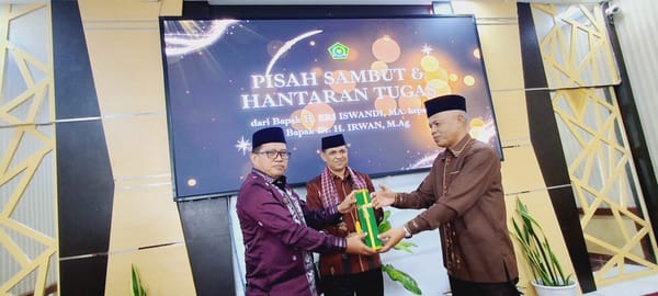 Pisah Sambut dan Hantar Tugas Kepala Kemenag Kota Bukittinggi