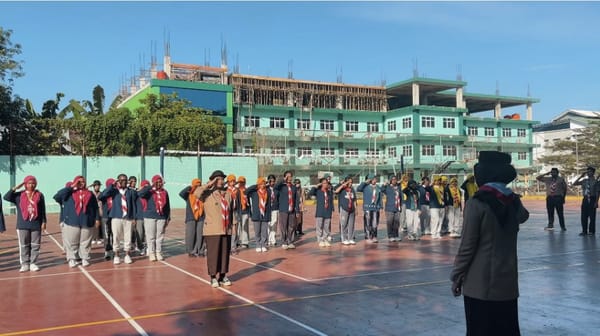 UKM Pramuka Universitas Megarezky Makassar Awali Kaderisasi Penerimaan Anggota Baru 2026