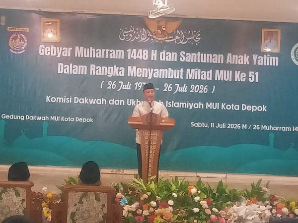 Pemkot Depok dan MUI Gebyar Muharram Santuni 51 Anak Yatim
