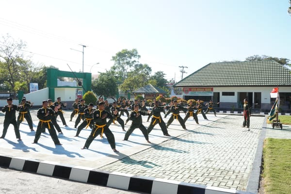 Prajurit Kodim 1425 Asah Kemampuan PSM Dengan Semangat Pantang Menyerah