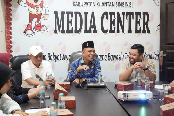 Bawaslu Kuansing Perkuat Keterbukaan Informasi Publik, Siapkan Mou Dengan Dinas Kominfoss