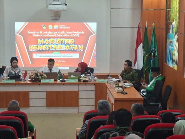 Prof. La Ode Husen: Era AI Menjadi Ujian Besar Profesi Notaris, Pendidikan Tak Bisa Bergantung pada Layar