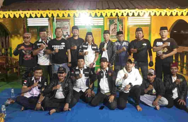Ketua DPC FORKABI se-Depok Kompak Dukung Edi Dadang Candra Maju Lagi di Musda