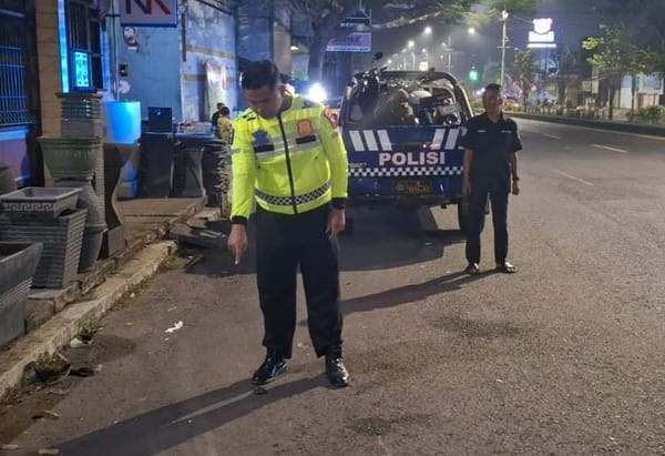 Laka Lantas Libatkan 2 Motor, Beruntung Tidak Ada Korban Jiwa