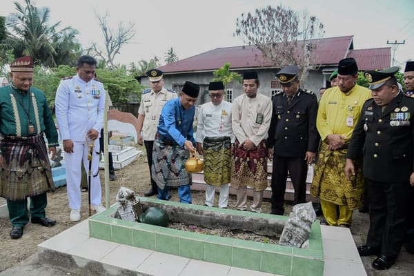 Sempena Hari Jadi ke- 514 Bengkalis, Pemkab Gelar Ziarah Makam Pahlawan