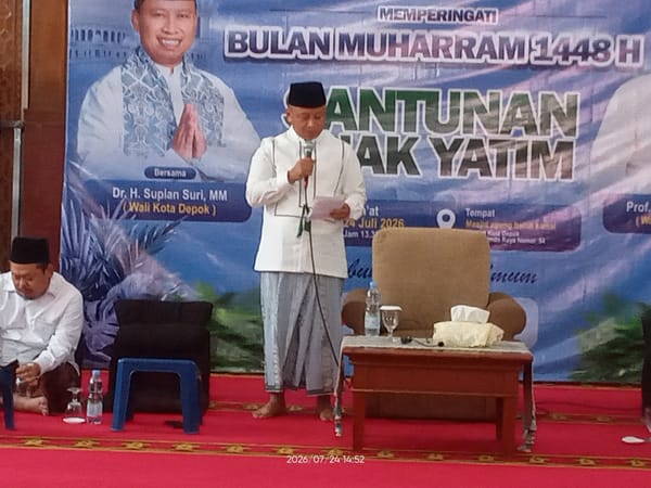 Sejumlah Program Prioritas Berlangsung di Depok, Walikota Minta Dukungan Masyarakat