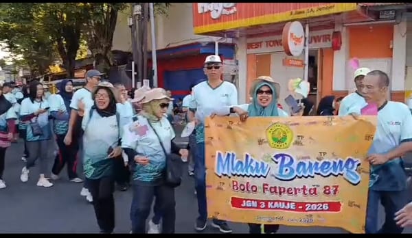 Jalan Gembira Nasional Memadukan Olahraga, Budaya, dan Kolaborasi Lintas Generasi Alumni