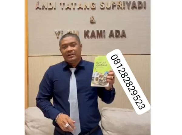 Andi Tatang Supriyadi — Membangun Kepastian Hukum di Tengah Kompleksitas Bisnis Properti Indonesia