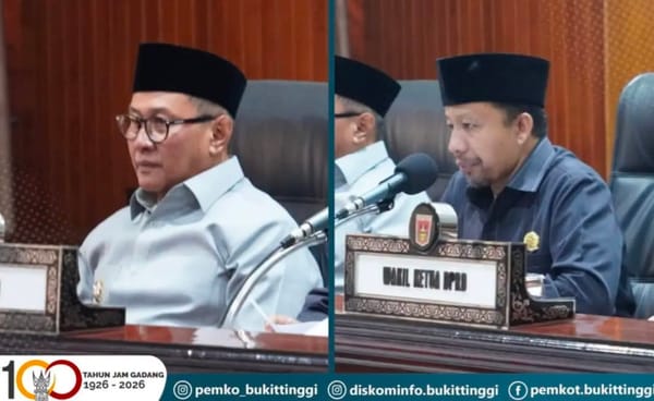 Pemko dan DPRD Bukittinggi Sepakati Perubahan Perda Pajak dan Retribusi Daerah