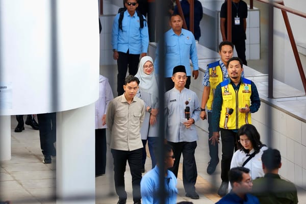 Wapres Gibran Tinjau Progres Pasar Banyuwangi, Keliling ke Setiap Sudut Pasar