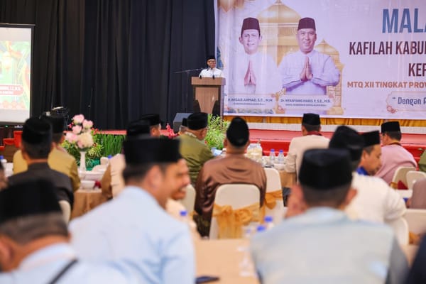 Malam Ta'aruf Awali MTQ XII Kepri di Tanjungpinang, Wagub Nyanyang Tekankan Syiar Al-Qur'an