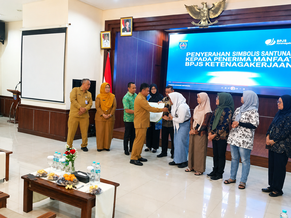 Santunan BPJS Ketenagakerjaan Rp2,6 Miliar Menguatkan Keluarga, Pemkot Depok Perluas Perlindungan Pekerja Rentan