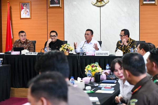 Dihadapan Komisi II DPR RI, Gubernur Ansar Ahmad: Visi Kami adalah Mewujudkan Kepri yang Maju, Makmur dan Merata