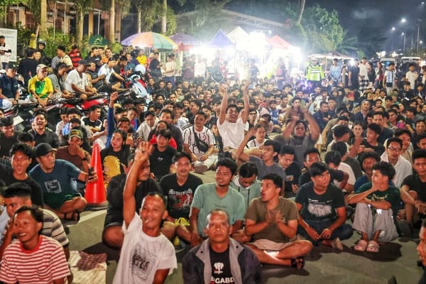 Antusias masyarakat Nobar Final Piala Dunia FIFA 2026 bersama Gubernur Kepri dan kemenangan Spanyol.