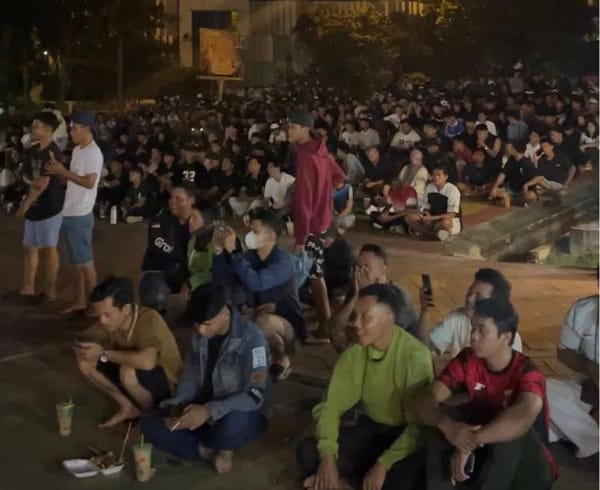 Ribuan Masyarakat Memadati Museum Ali Haji Batam Nobar Piala Dunia FIFA 2026