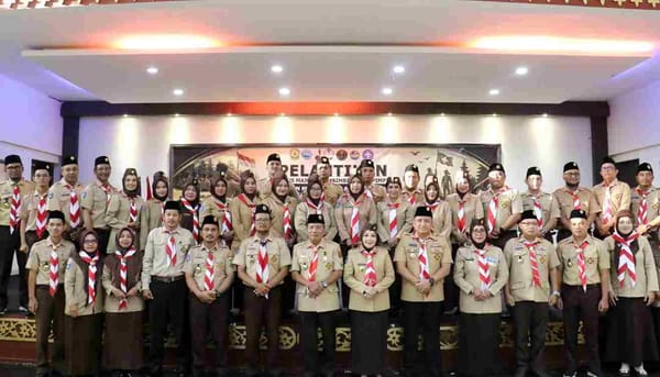 Perangi Narkoba, Kwarcab Tanjungpinang Lantik Pengurus Saka Anti Narkoba 2026–2031