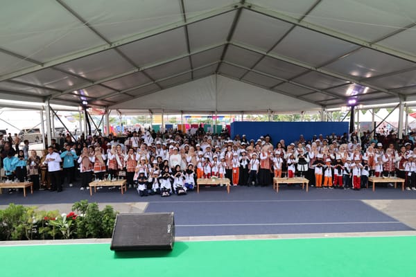 Peringatan Hari Anak Nasional   Hadir Ketua Seruni Kabinet Merah Putih Selvi Ananda Gibran