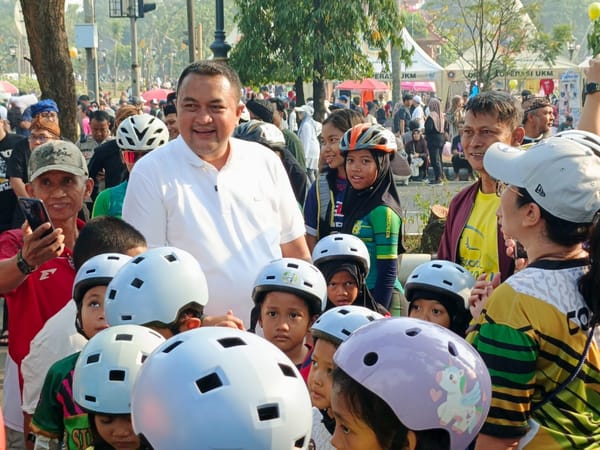 Bupati Bogor Minta Warga Saat Car Free Day Dukung Pelaku UMKM