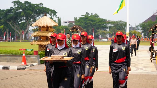 Pasukan Paskibraka Pemkab Bogor Terus Mematangkan Persiapan Tugasnya Pada HUT Ke 81  Kemerdekaan RI