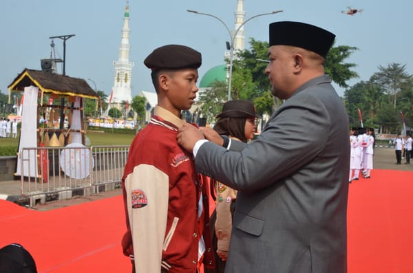 Kontingen Pramuka Pada Jamnas Menjadi Ruang Untuk Belajar Membangun Karakter Dan Kedisiplinan