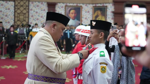 Petugas Paskibraka Bagian Proses Pembentukan Karakter, Kedisiplinan Dan Semangat Nasionalisme