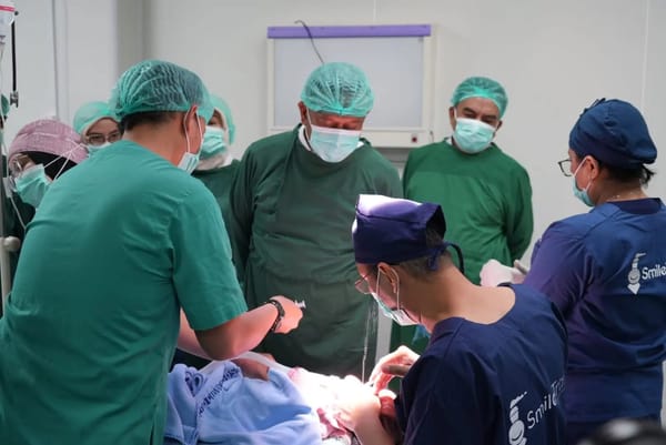 21 Anak Penderita Bibir Sumbing Mendapat Penanganan Yang Baik Melalui Operasi Gratis
