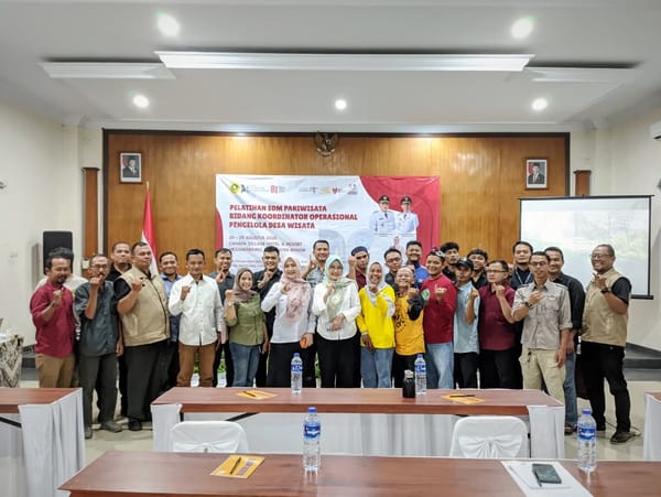 Genjot Kompetensi Pengelola Desa Wisata Menuju Pariwisata Berkelanjutan