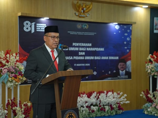 Sekda Sumbar Arry Yuswandi: Remisi Momentum Warga Binaan Perbaiki Diri dan Siap Kembali ke Masyarakat