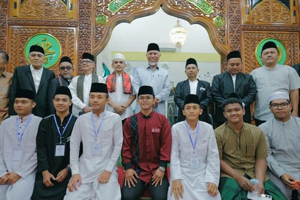 Lomba Khutbah Jum'at dan Azan tingkat SMA/SMK se Kota Padang, Gubernur Mahyeldi: Bukan Sekadar Cari Juara