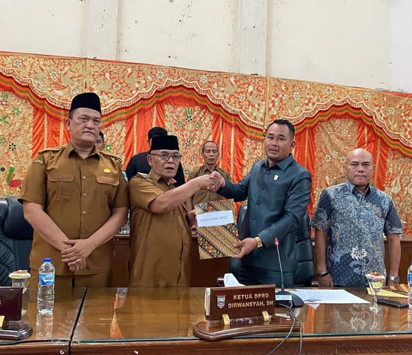 RAPBD Perubahan 2026 Pasaman Barat Disahkan, Anggaran Capai Rp1,41 Triliun
