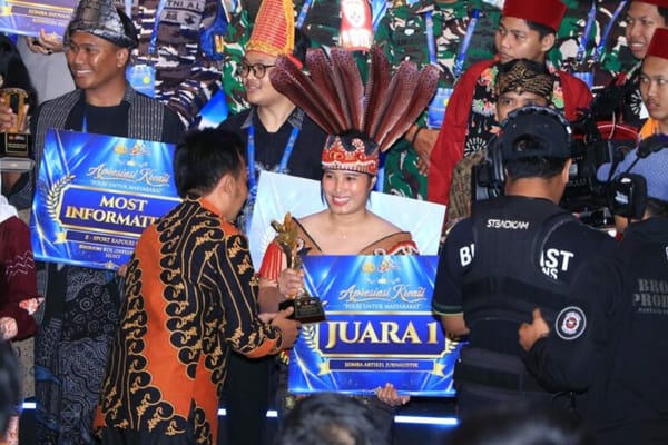 Dari Ujung Perbatasan Kalbar ke Panggung Nasional: Kisah Polisi yang Mengabdi dalam Sunyi Mengantar Jurnalis ANTARA Raih Juara 1