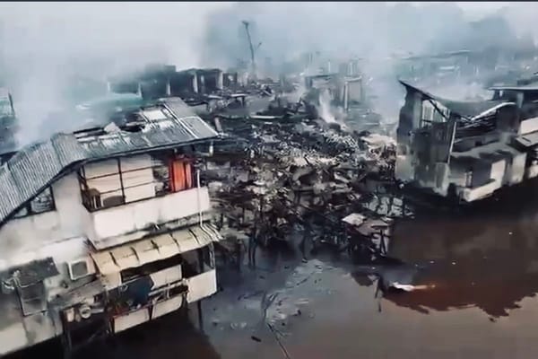 Pasar Sungai Duri Ludes Terbakar, 50 Ruko Hangus, Kerugian Ditaksir Rp70 Miliar