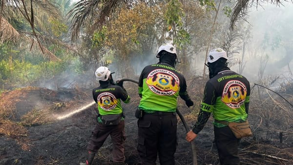 Karhutla Dekati Pesantren di Kubu Raya, Tim SAR Polda Kalbar Bergerak Cepat