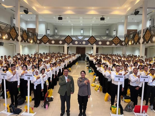 Mahasiswa Panca Bhakti dan Tanggung Jawab Jaga Indonesia