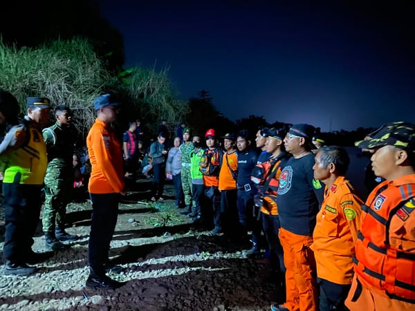 Pencarian Korban Tenggelam di Sungai Serayu Dihentikan Sementara, Satu Anak Masih Hilang
