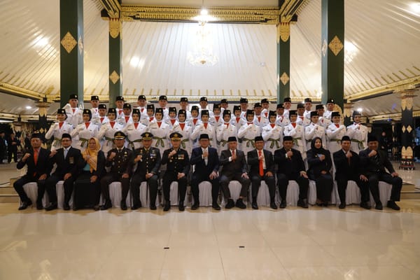 Paskibraka Kabupaten Sleman Resmi Dikukuhkan, Siap Kibarkan Merah Putih pada HUT ke-81 RI