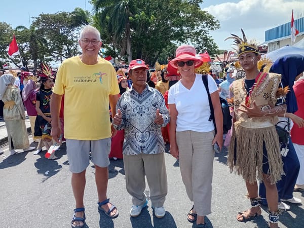 Antusias Warga Ternate Saksikan Upacara HUT ke-81 Kemerdekaan RI
