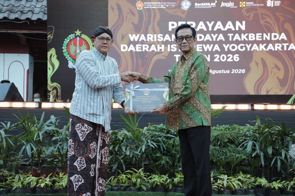 Pemkab Sleman Terima Tiga Sertifikat Warisan Budaya Takbenda